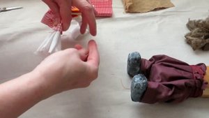 Спиридон Солнцеворот народная традиционная кукла МАСТЕР КЛАСС