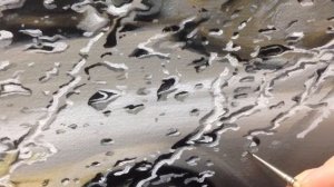 Как рисовать капли дождя на стекле  |  How to paint a simple drops of rain on a glass