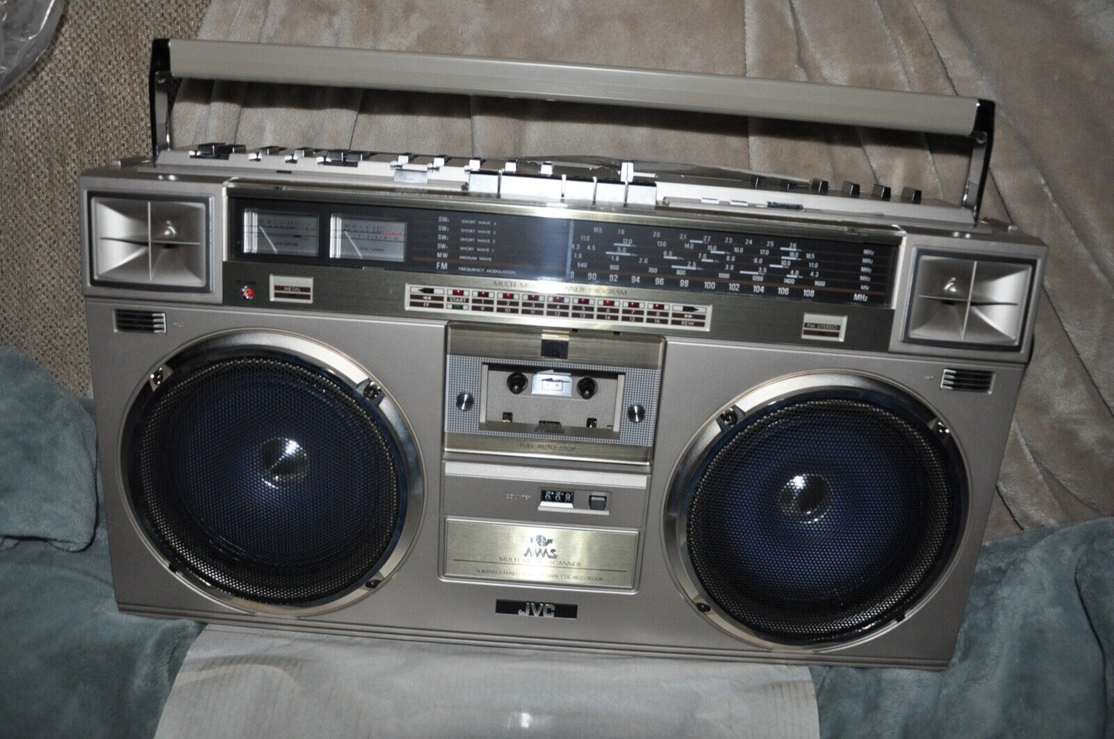 Редкий JVC RC-M71JW НОВЫЙ СТАРЫЙ стереобокс Boombox Ghettoblaster-Япония-1978-год