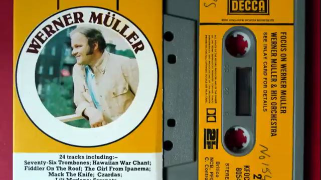 Werner Muller & His Orchestra - Arrivederci Roma - 1976 смотреть онлайн