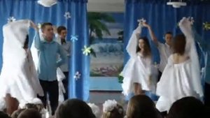Танец старшеклассников на день учителя