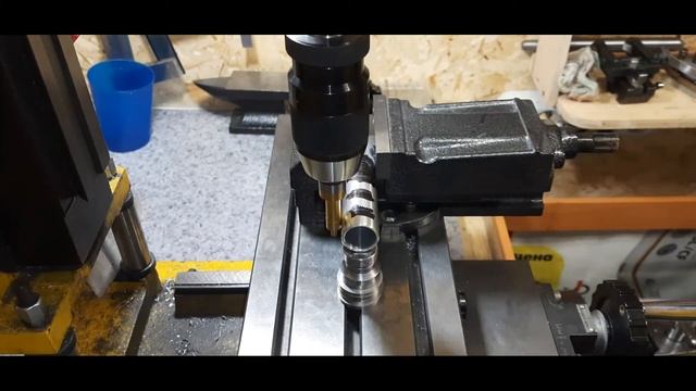 Ремонт перфоратора. Токарка, фрезеровка. Изготовление поршня. смотреть онлайн