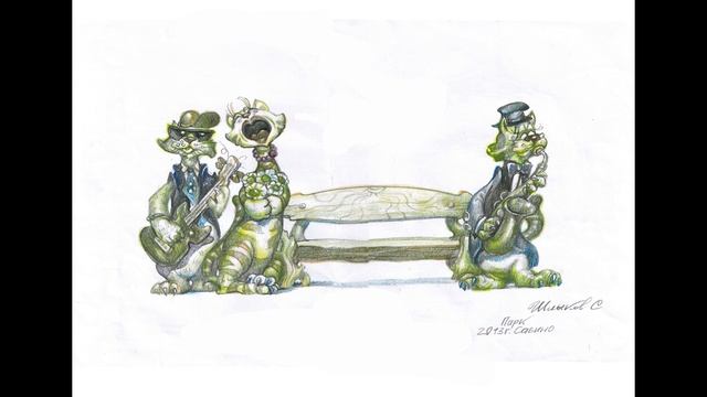 лавочки на даче . из арт бетона . работы мастера Очериднюк Сергея смотреть онлайн