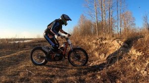 тренировка триал, мое начало