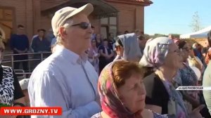 Открытие Православного Храма в станице Шелковская Ч,Р,