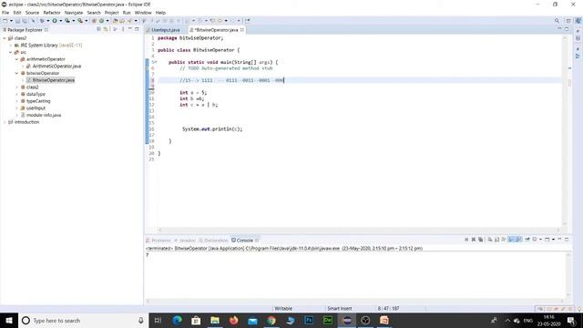 Java Binary number system & Operators || Java learn in Kannada || Java in Kannada Class-5