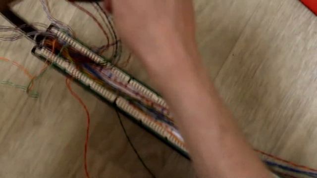 Расшивка патч-панели смотреть онлайн