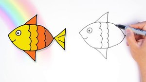 How to Draw a FISH! Easy Drawings for Kids