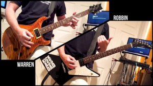 Lay It Down - Ratt (Main Riff/Dual rhythm guitar cover). PRS Custom 24 & Gibson Explorer