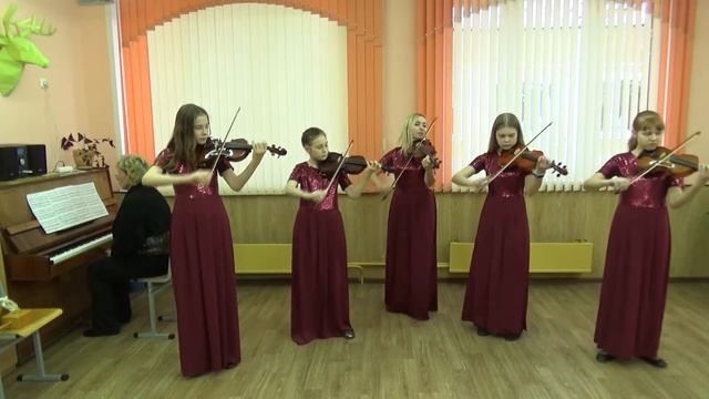 Старший скрипичный ансамбль Адажио