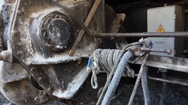 Внешний осмотр карьерного экскаватора ЭКГ-8и
