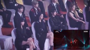 aespa 'stray kids’ enhypen idols reaction to itzy at aaa 2021- Mafia in the morning