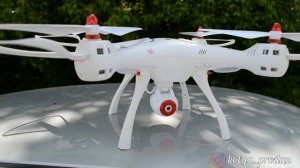Квадрокоптер SYMA x8sw... обзор и полеты. Передаю приветы...