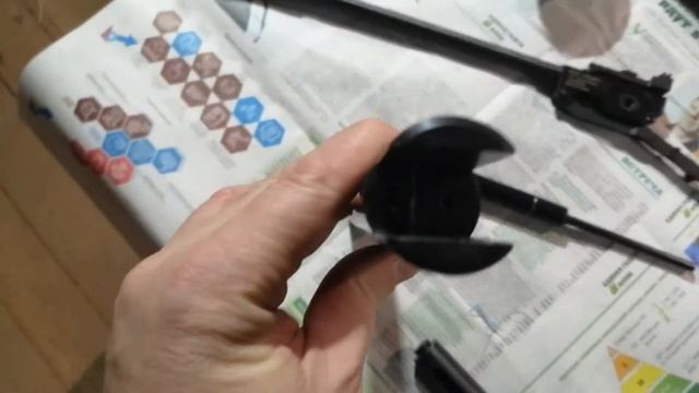 Пневматическая винтовка Crosman Remington Express Hunter, отверстие в поршне. смотреть онлайн