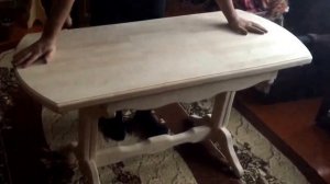 Деревянный раздвижной стол на заказ