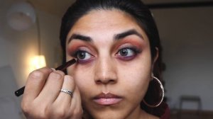 Dark Maroon/Burgundy Makeup Tutorial | Fall Makeup tutorial
