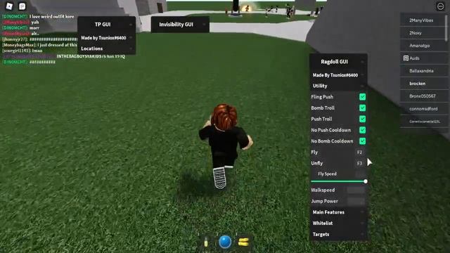 OP RAGDOLL ENGINE SCRIPT (Roblox) смотреть онлайн