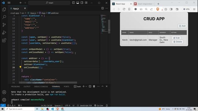 ? React js crud in hindi : Beginners tutorial