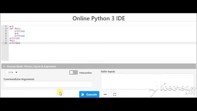 Python Global keyword