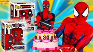 ДЭДПУЛ FUNKO POP: ЧЕЛОВЕК-ПАУК, DEADPOOL ИЗ ТОРТА И ОБЫЧНЫЙ ДЕДПУЛ ОТ ФАНКО!