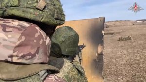 Боевая подготовка штурмовых подразделений ГрВ Запад