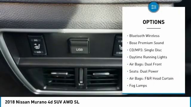 2018 Nissan Murano Temple Hills MD T11139 смотреть онлайн