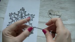 НЕЖНАЯ СНЕЖИНКА крючком. Подробный мастер - класс. СХЕМА СНЕЖИНКА В ОПИСАНИИ