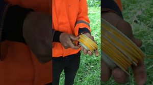 Как одевать леску для газонокосилки. Антон сирота