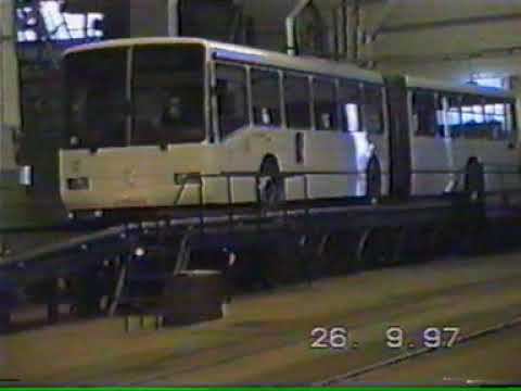 Мерседесы О345. Кострома, ПАТП-4. 26.09.1997 г. Первый ремонт