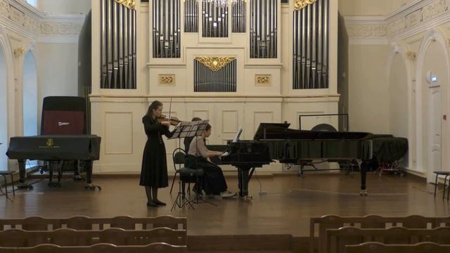 Стравинский - Концертный дуэт для скрипки и фортепиано IV. Gigue смотреть онлайн