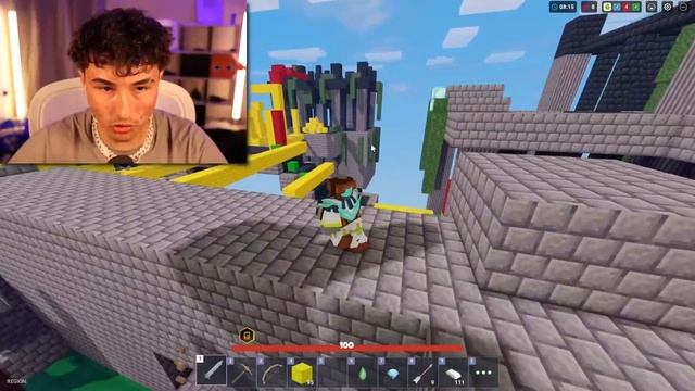 Tanqr And Other Youtubers React To the NEW ZENITH KIT in Roblox Bedwars(Kit Giveaway) смотреть онлайн