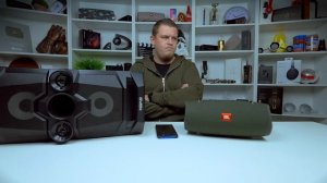 JBL Xtreme 2 Распаковка и сравнение с Sven PS-650