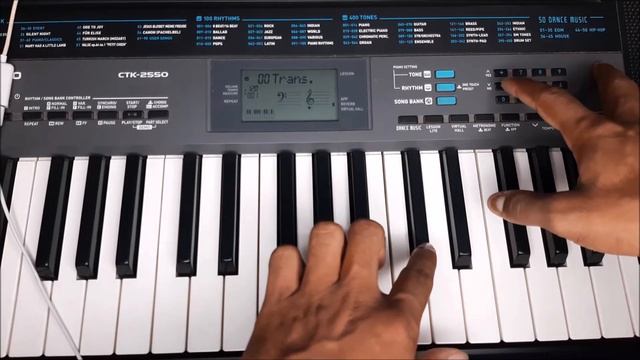 how to change transpose in keyboard || ctk 2550 смотреть онлайн