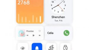 Huawei EMUI 13 Service Widget Trailer 2022