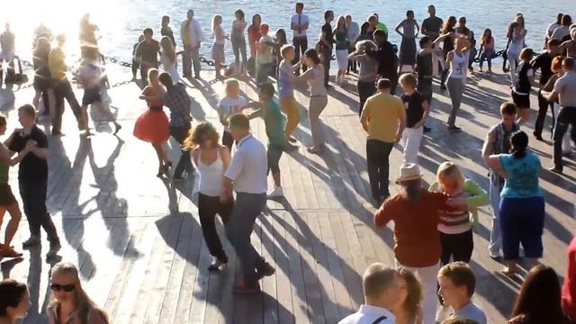 сальса Андреевский мост 30.06.2012 смотреть онлайн
