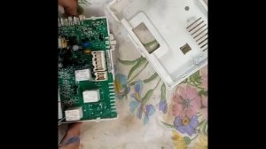 Стиральная машина INDESIT EWSC 61051. Резкое вращение барабана. Ремонт.