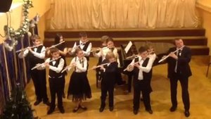 И.Дунаевский Галоп исп. ансамбль флейтистов препод.  Заслуженный артист РФ Понамарев В.А.