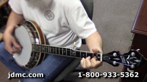 Stelling Red Fox vs. Ome Southern Cross 5-String Banjo Comparison by JDMC