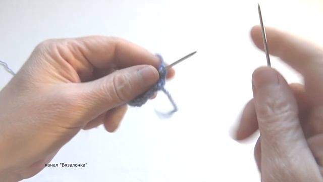 Ажурный узор спицами, просто и эффектно!