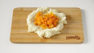 Зразы картофельные с морковью