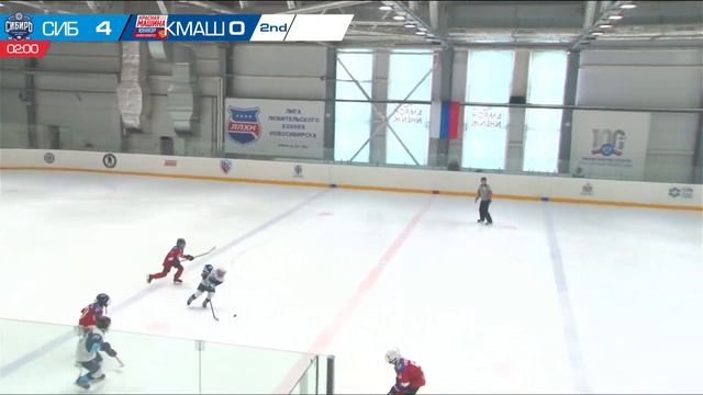 ХК Сибирь 2012 Краснообск - ХК Красная Машина 2012 Новосибирск смотреть онлайн