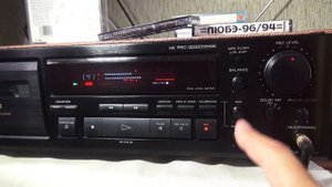 Синий Maxell UR 90. 1995 год. Распаковка и тест #audiocassette