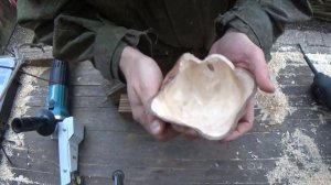 Делаю чаши из сувеля и капа березы. Процесс. Механизация. Make the bowl of burl birch. Mechanizatio