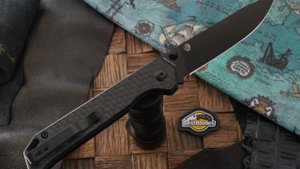 Складной нож Kizer Knives Begleiter 2 сталь N690, карбон