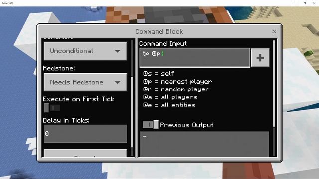 How to teleport using Command Block in Minecraft Bedrock смотреть онлайн