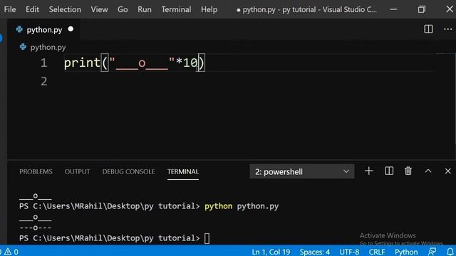 python for beginners malayalam | Styles Output on Print