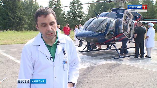 Новый вертолет санавиации отправился в первый рейс