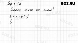 Стр. 6 № 1-4 - Математика 1 класс 2 часть Моро