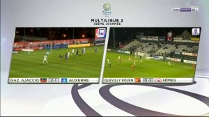 Gaz Ajaccio 2-1 Auxerre