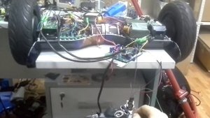 Самокат из гироскутера-ppm summ